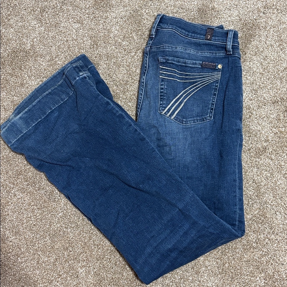 7 For All Mankind Boot Cut Jeans